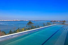 Italien Venedig JW Marriott Venice Resort & Spa Infinity Pool Infinity Pool Italien Venedig JW Marriott Venice Resort & Spa
