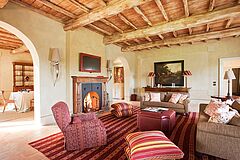 Toskana Rosewood Castiglion del Bosco Italien Wohnraum Wohnraum Toskana Rosewood Castiglion del Bosco Italien