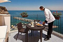 Frühstück Italien L'Albergo della Regina Isabella Italien L'Albergo della Regina Isabella Frühstück