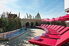 Spanien The Principal Madrid Dachterrasse Dachterrasse Spanien The Principal Madrid