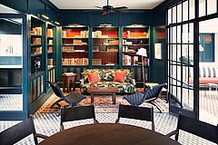 American Trade Hotel Bibliothek Biliothek American Trade Hotel