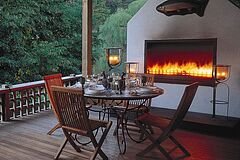 Fireplace Huka Lodge
