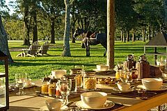 Frühstück Estancia la Bamba