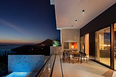 Villa N° 2 in Dubrovnik Terrasse Nacht Terrasse Nacht Villa N° 2 in Dubrovnik