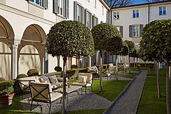Mailand Four Seasons Milano Italien Bäume Bäume Mailand Four Seasons Milano Italien