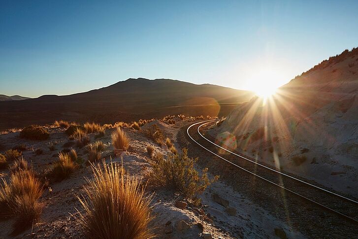 Belmond Andean Explorer Gleise Gleise Belmond Andean Explorer