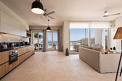 Paros Villa N° 2 B Wohnzimmer 2 Wohnzimmer 2 Paros Villa N° 2 B