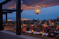 Rosewood San Miguel de Allende Luna Rooftop Bar Luna Rooftop bar Rosewood San Miguel de Allende