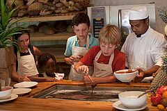 Family Kids Kitchen Soneva Fushi