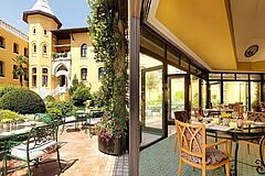 Türkei Istanbul Four Seasons Sultanahmed Gartenambiente