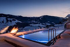 Pool schnee Senhoog Luxury Holiday Homes