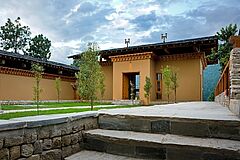 Haupteingang COMO Uma Punakha