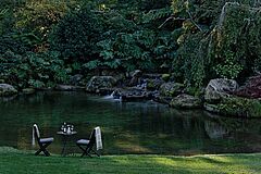 Dinner am Wasser Huka Lodge