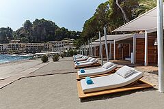 Belmond Villa Sant Andrea Beach Cabanas Beach Cabanas Belmond Villa Sant Andrea