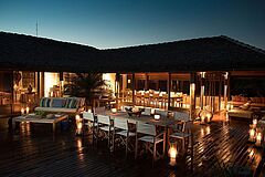 Pousada Tutabel Terrasse bei Nacht Terrasse bei Nacht Pousada Tutabel