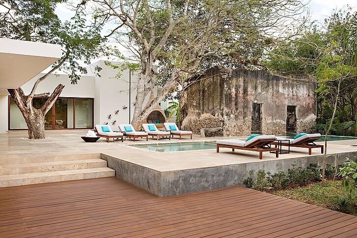 Chablé Resort Presidential Pool Presidential Pool Chablé Resort