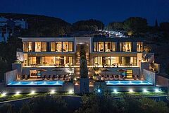 Villa N° 2 in Dubrovnik Außen Nacht Außen Nacht Villa N° 2 in Dubrovnik