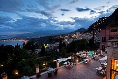 Sizilien Belmond Grand Hotel Timeo Panoramablick Panoramablick Sizilien Belmond Grand Hotel Timeo