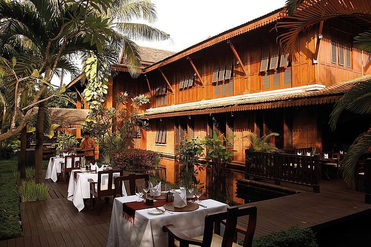 Belmond La Résidence d'Angkor Restaurant Terrasse Restaurant Terrasse Belmond La Résidence d'Angkor