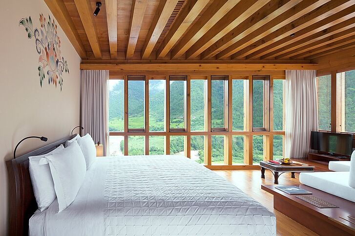 COMO Uma Punakha Valley View Room Valley View Room COMO Uma Punakha