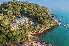 Six Senses Krabey Island Aerial View Khmer House Aerial View Khmer House Six Senses Krabey Island