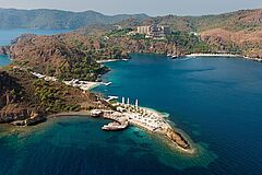 Türkei Halbinsel Datca D Maris Bay Blick von Oben Blick von Oben Türkei Halbinsel Datca D Maris Bay