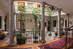 Villa Colonna Innenhof Innenhof Villa Colonna