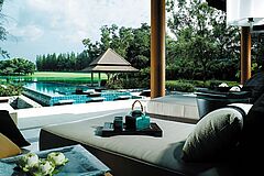 Thailand Phuket Banyan Tree DoublePool Villas Blick Blick Thailand Phuket Banyan Tree DoublePool Villas
