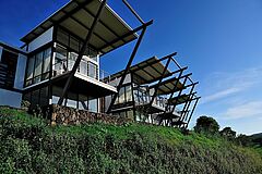 Pikaia Lodge Balkone Balkone Pikaia Lodge