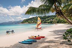 Four Seasons Resort Seychelles BEach Beach Four Seasons Resort Seychelles
