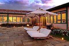 Reserva do Ibitipoca Lodge Patio Patio Reserva do Ibitipoca Lodge
