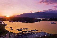 The Fairmont Pacific Rim Sunset Sunset The Fairmont Pacific Rim