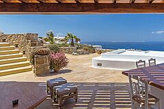 Veranda Villa N° 11 auf Mykonos