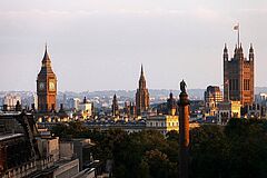 UK London Hotel Café Royal Ausblick Ausblick UK London Hotel Café Royal