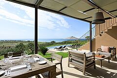 Rocco Forte Verdura Resort Villa Topazio Essen terrasse Essen Terrasse Rocco Forte Verdura Resort Villa Topazio