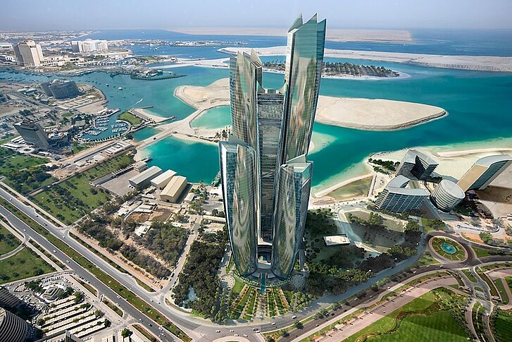 Abu Dhabi Jumeirah at Etihad Towers Gebäude Gebäude Abu Dhabi Jumeirah at Etihad Towers