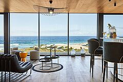 Morukuru Beach Lodge Bar Lounge Ausblick Bar Lounge Ausblick Morukuru Beach Lodge