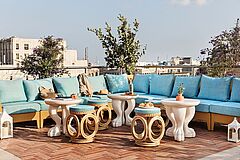 The NoMad Hotel Los Angeles Rooftop Lounge Rooftop Lounge The NoMad Hotel Los Angeles