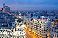 Spanien The Principal Madrid Vogelperspektive Vogelperspektive Spanien The Principal Madrid