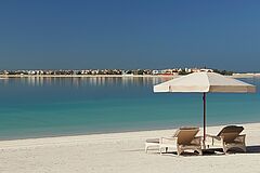 Strandabschnitt Dubai Waldorf Astoria Dubai Palm Jumeirah Dubai Waldorf Astoria Dubai Palm Jumeirah Strandabschnitt