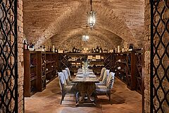 COMO Castello Del Nero Wine Cellar Dining Wine Cellar Dining COMO Castello Del Nero