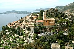 Eze Village Château Eza Von oben Von oben Eze Village Château Eza