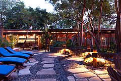 Jicaro Island Ecolodge Abendstimmung Abendstimmung Jicaro Island Ecolodge