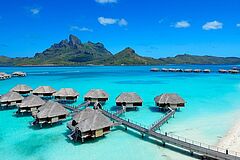 Four Seasons Resort Bora Bora wasserbungalows Wasserbungalows Four Seasons Resort Bora Bora