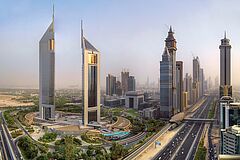 Dubai Jumeirah Emirates Towers Gebäude Gebäude Dubai Jumeirah Emirates Towers