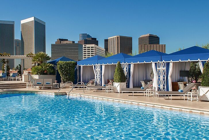 The Peninsula Beverly Hills Rooftop Pool Rooftop Pool The Peninsula Beverly Hills