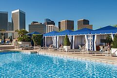 The Peninsula Beverly Hills Rooftop Pool Rooftop Pool The Peninsula Beverly Hills