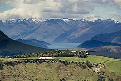 Ausblick Berge Suedinsel Mahu Whenua