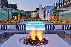 Las Alcobas Napa Valley Firepit Evening Firepit Evening Las Alcobas Napa Valley