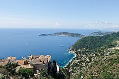 Eze Village Château Eza Panoramablick Panoramablick Eze Village Château Eza